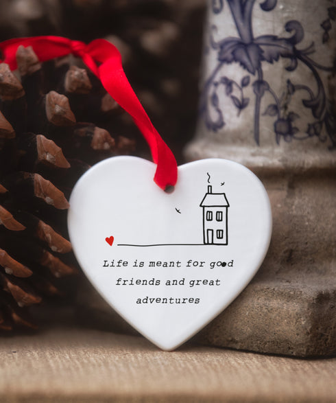 Adventure Ceramic Heart